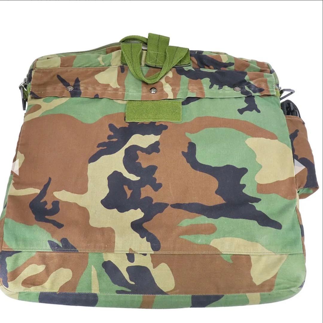 ≪USGI≫HGU-56/P ヘルメットバッグ ウッドランド迷彩 / 03年