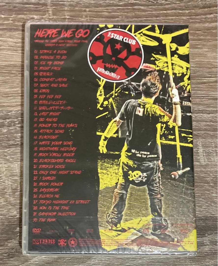 【新品未開封•廃盤品‼︎】THE STAR CLUB DVD HERE WE GO