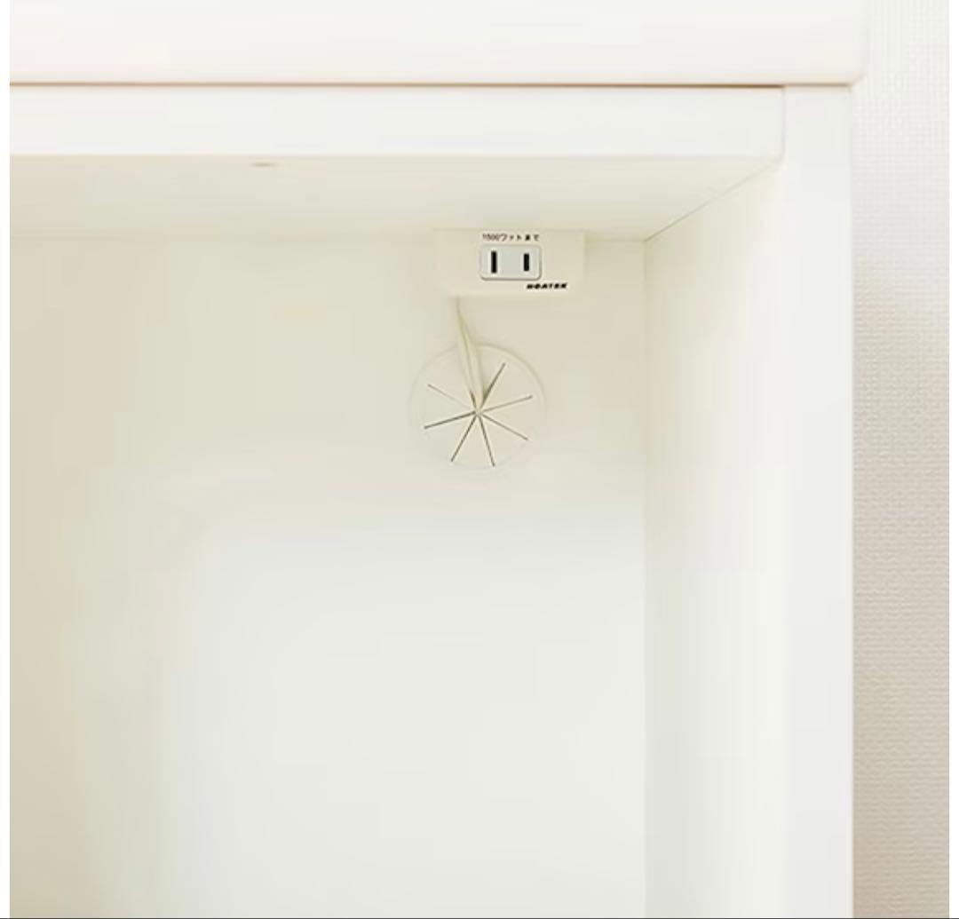 ニトリ キッチンカウンター(レジューム 120-2QH-R WH)