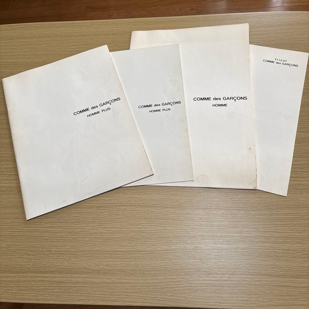 1987COMME des GARÇONS カタログ写真集 4冊