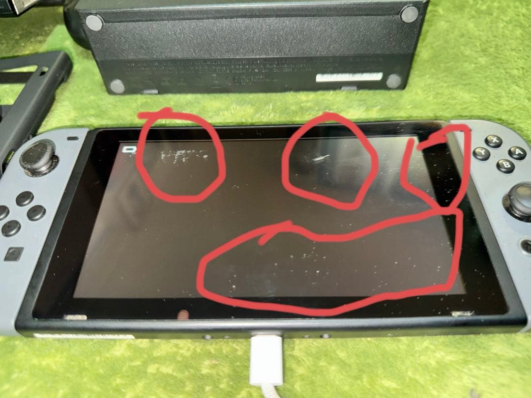 き*け様 NINTENDO SWITCH グレー本体