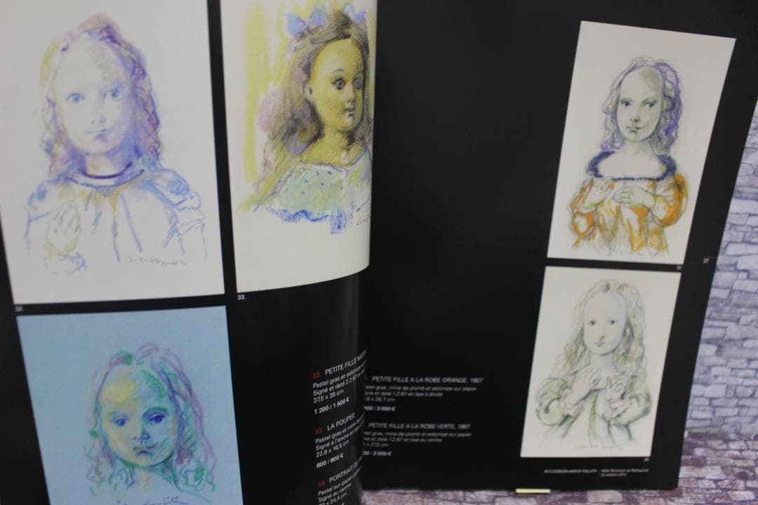 藤田嗣治　君代コレクションオークションカタログ 2012年