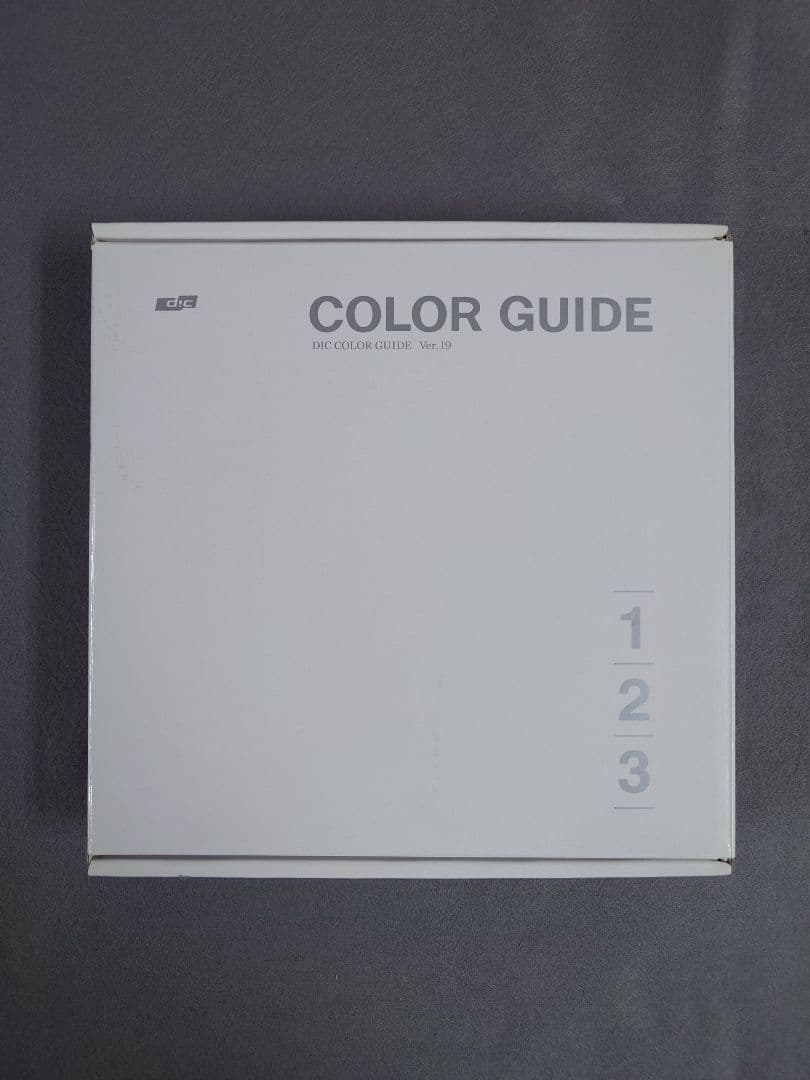 DIC　大日本インキ化学　カラーガイド　　第19版　1.2.3