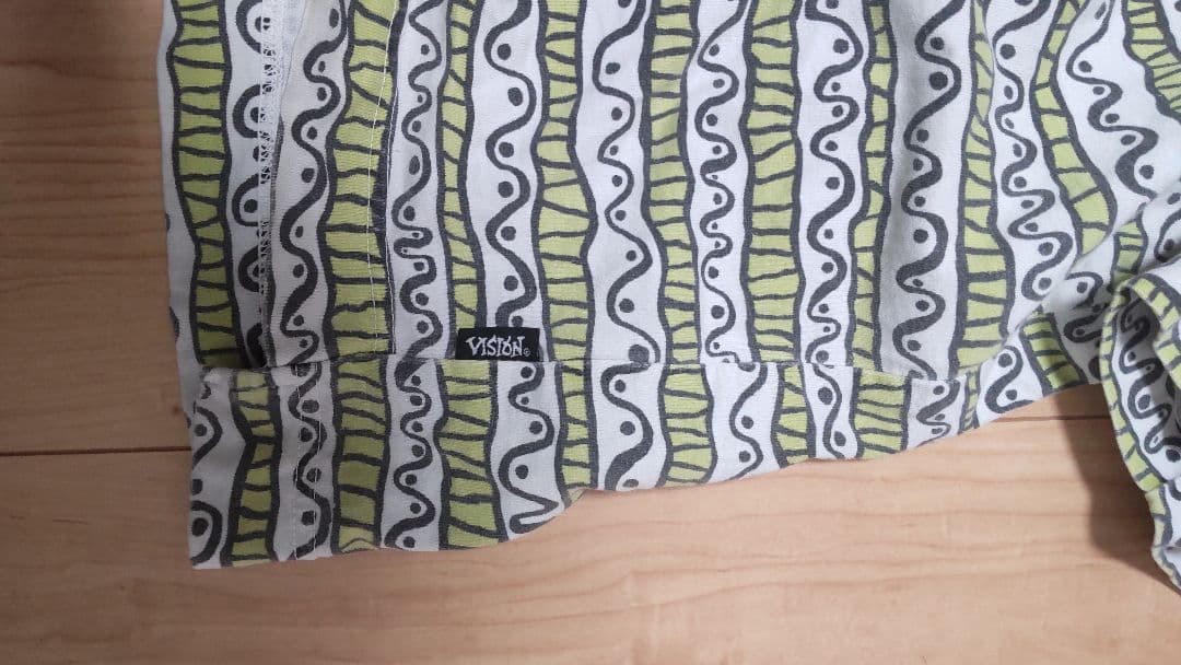 VISION 総柄Tシャツ 80s Vintage オールドスケート