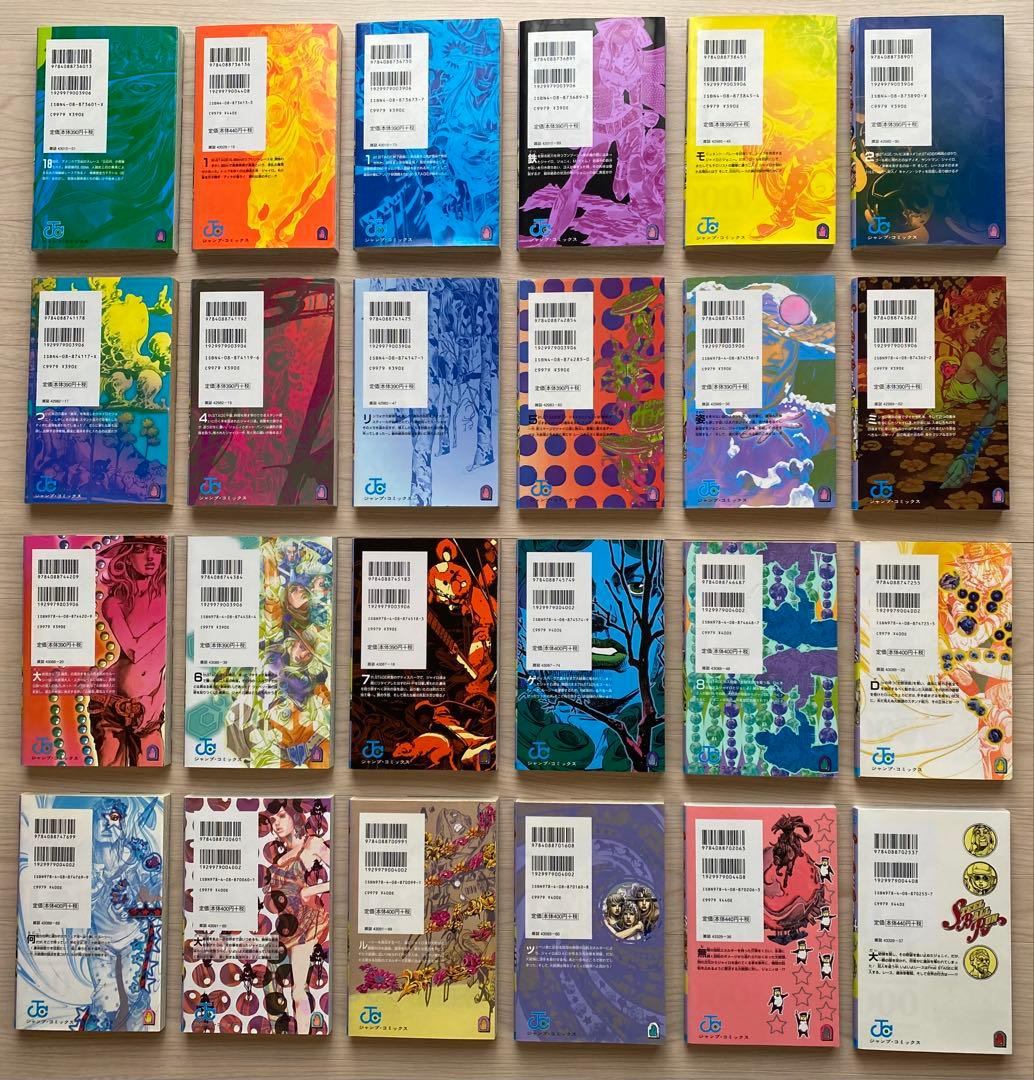 スティールボールラン全巻(1〜24巻)