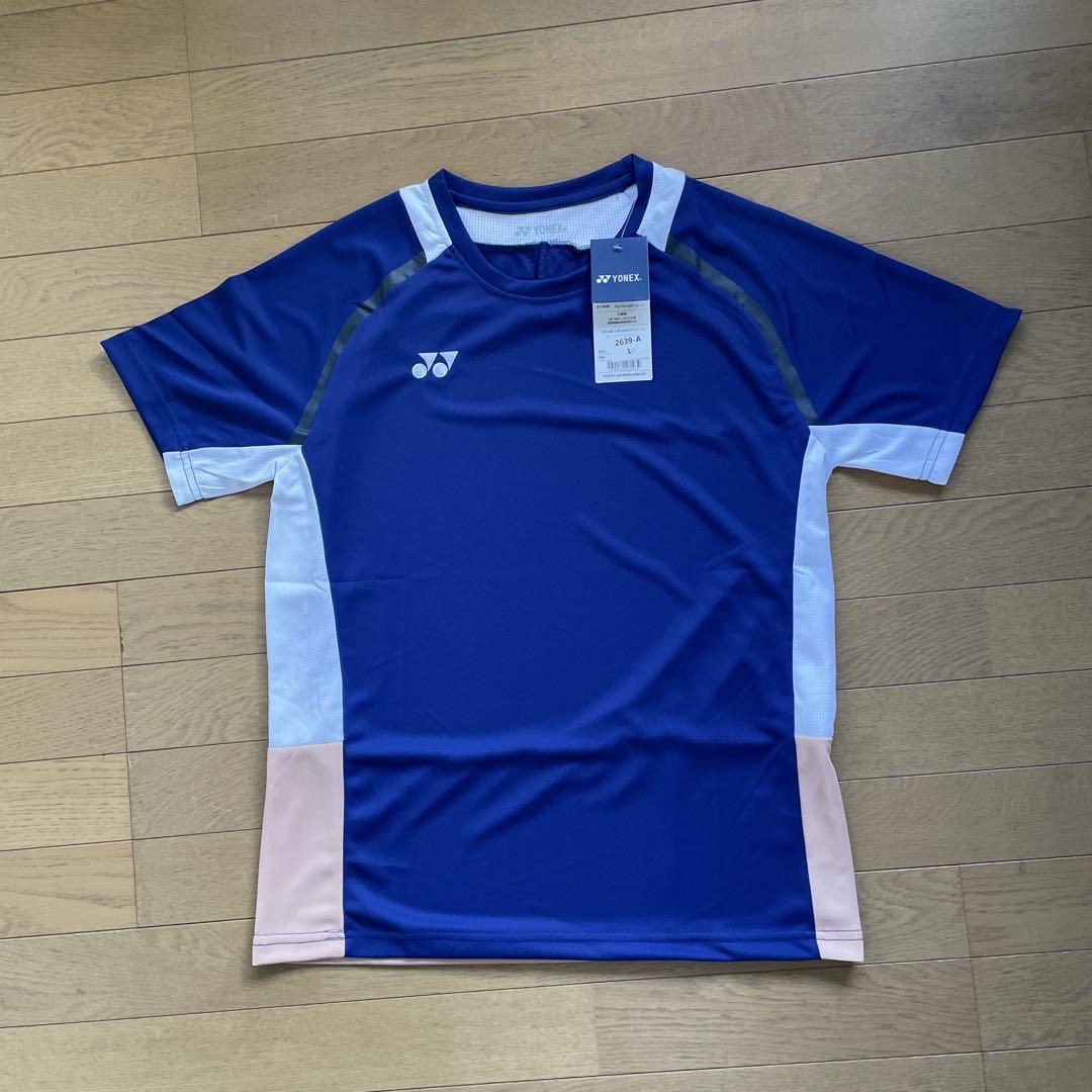 ヨネックス　YONEX テニス＆バドミントン　ゲームウェア　新品　XLネイビー