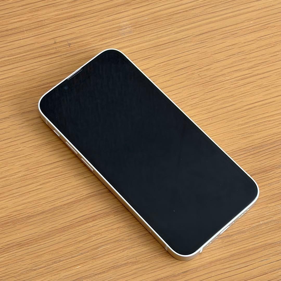 【美品】iPhone 13 mini 128GB ホワイト SIMフリー