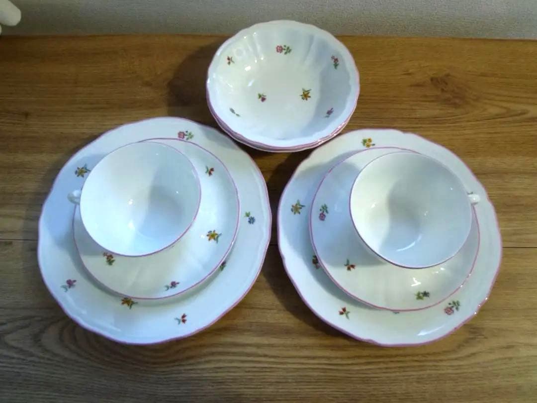 リチャードジノリ アンティコミレーラ カップと プレートセット