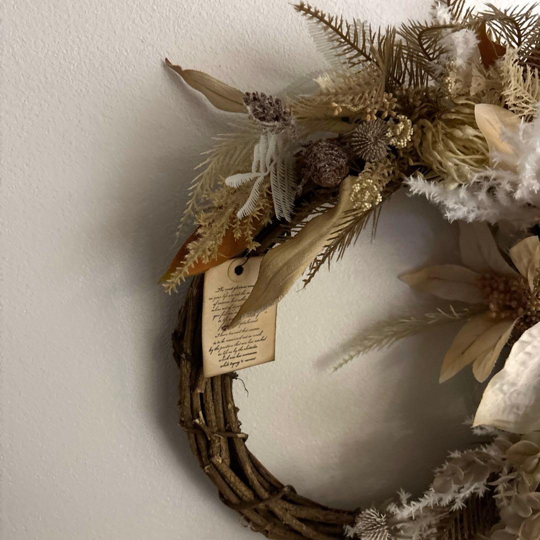 ＊フラワーリー＊　特大　玄関リース　プロテア　ネイティブフラワー