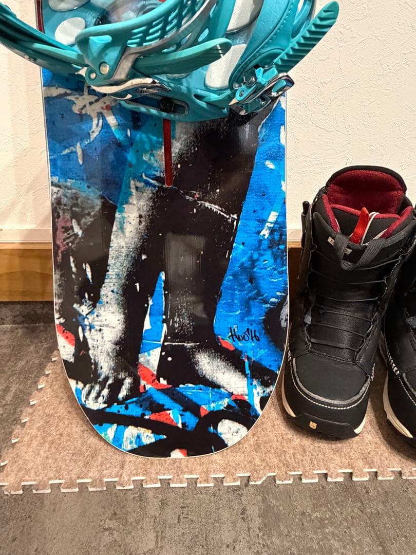 ★バートン 3点セット メンテナンス.HOTWAX済 おまけ付★ head k2