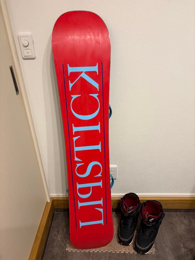 ★バートン 3点セット メンテナンス.HOTWAX済 おまけ付★ head k2