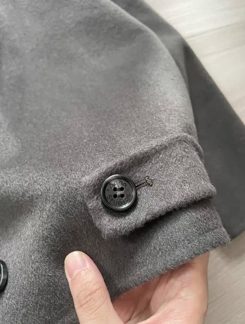 Ache Studios ウールジャケット グレーLサイズ 美品