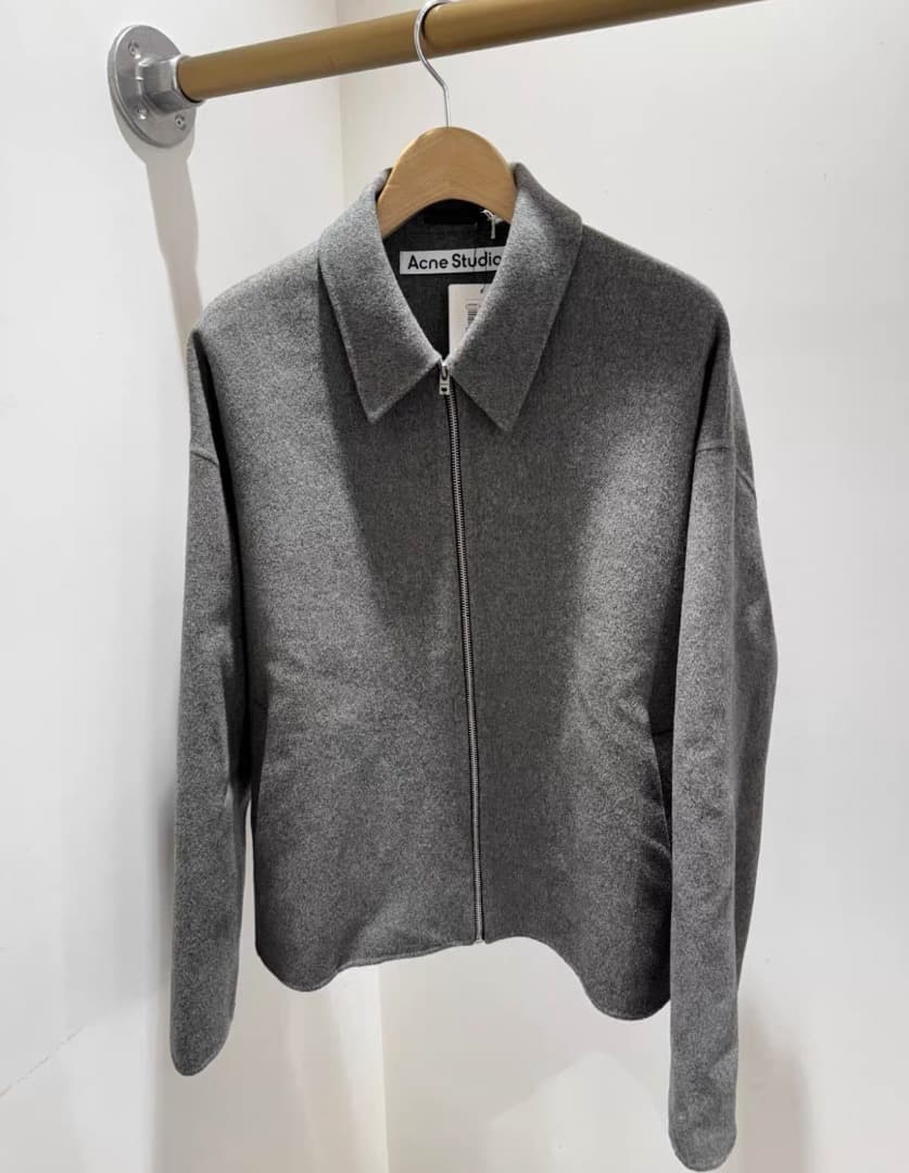Ache Studios ウールジャケット グレーLサイズ 美品