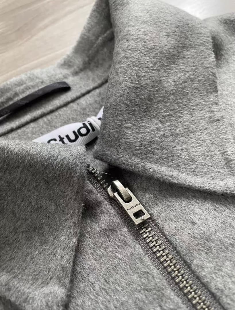 Ache Studios ウールジャケット グレーLサイズ 美品