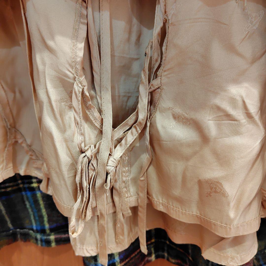 Vivienne Westwood チェック柄フレアスカート 42