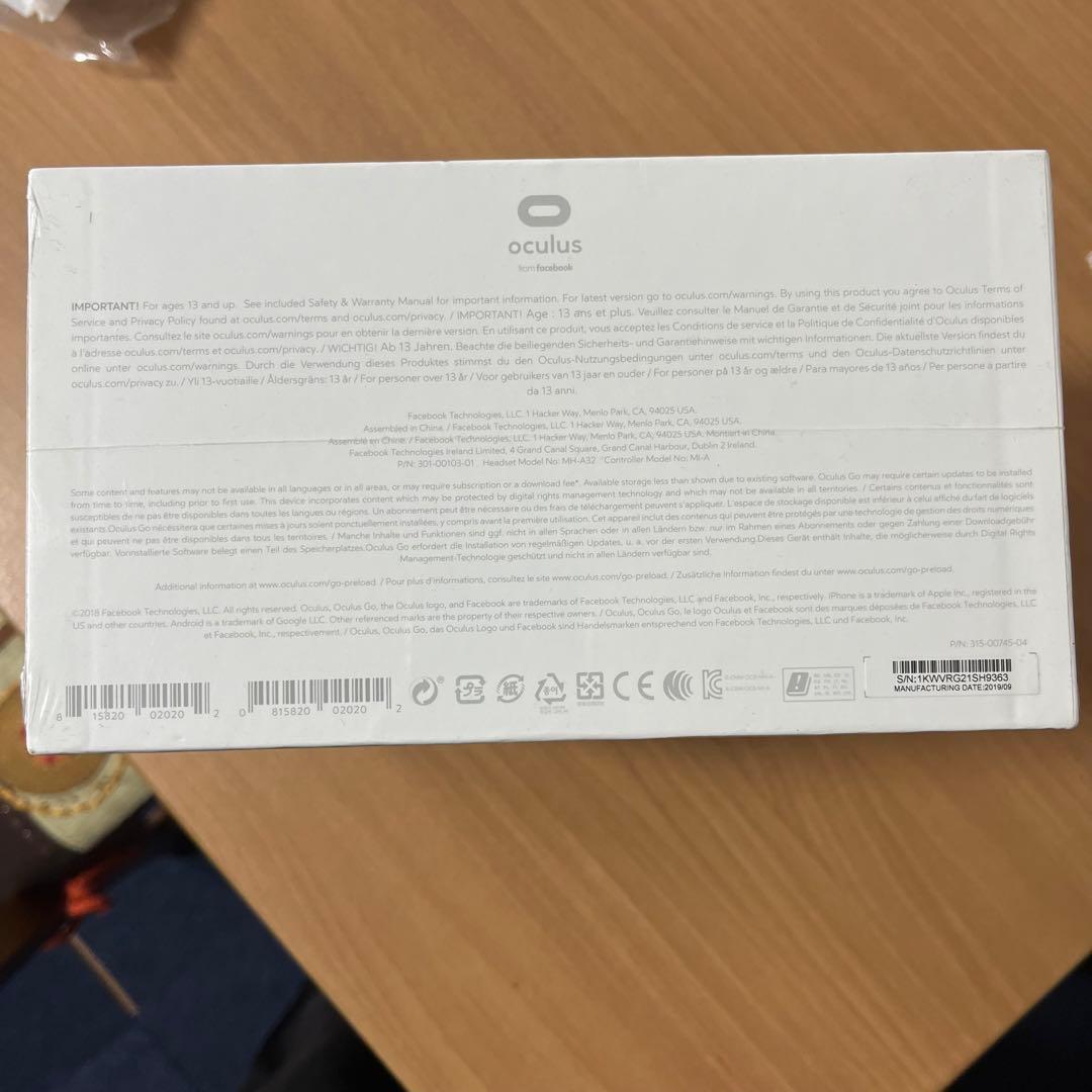 新品未使用  Go 32 GB Standalone VR