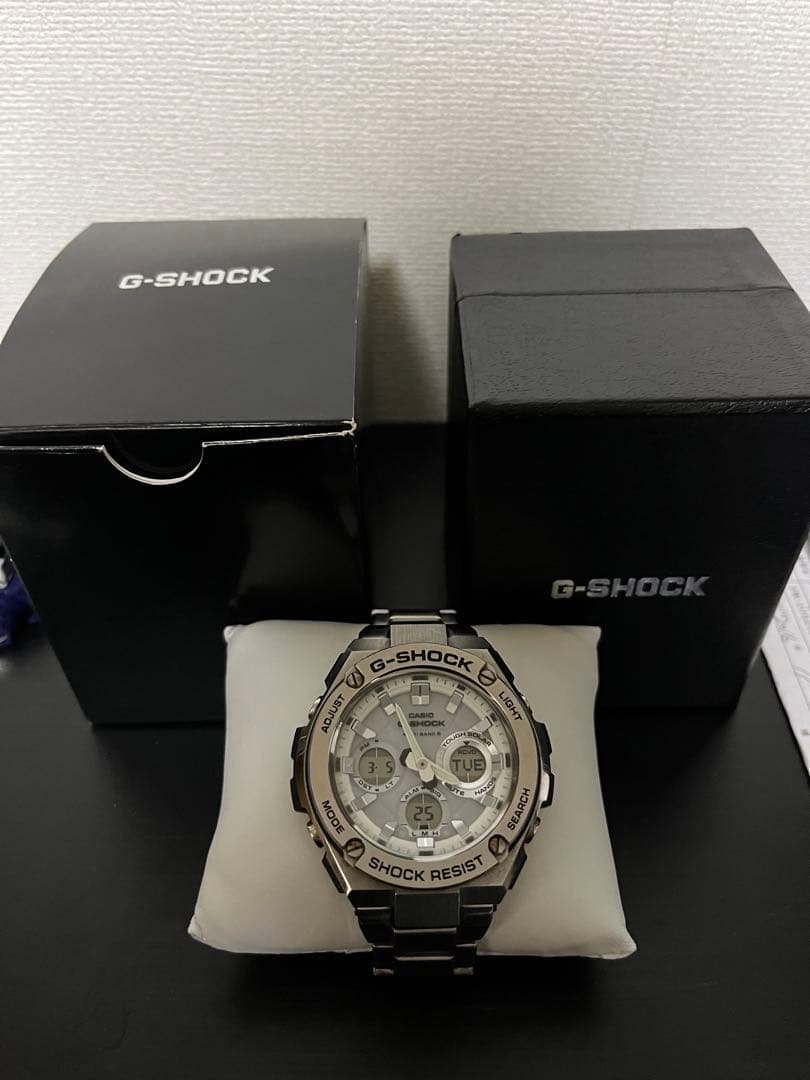 GST-W110D/CASIOカシオ/G-SHOCK/G-STEEL電波ソーラー