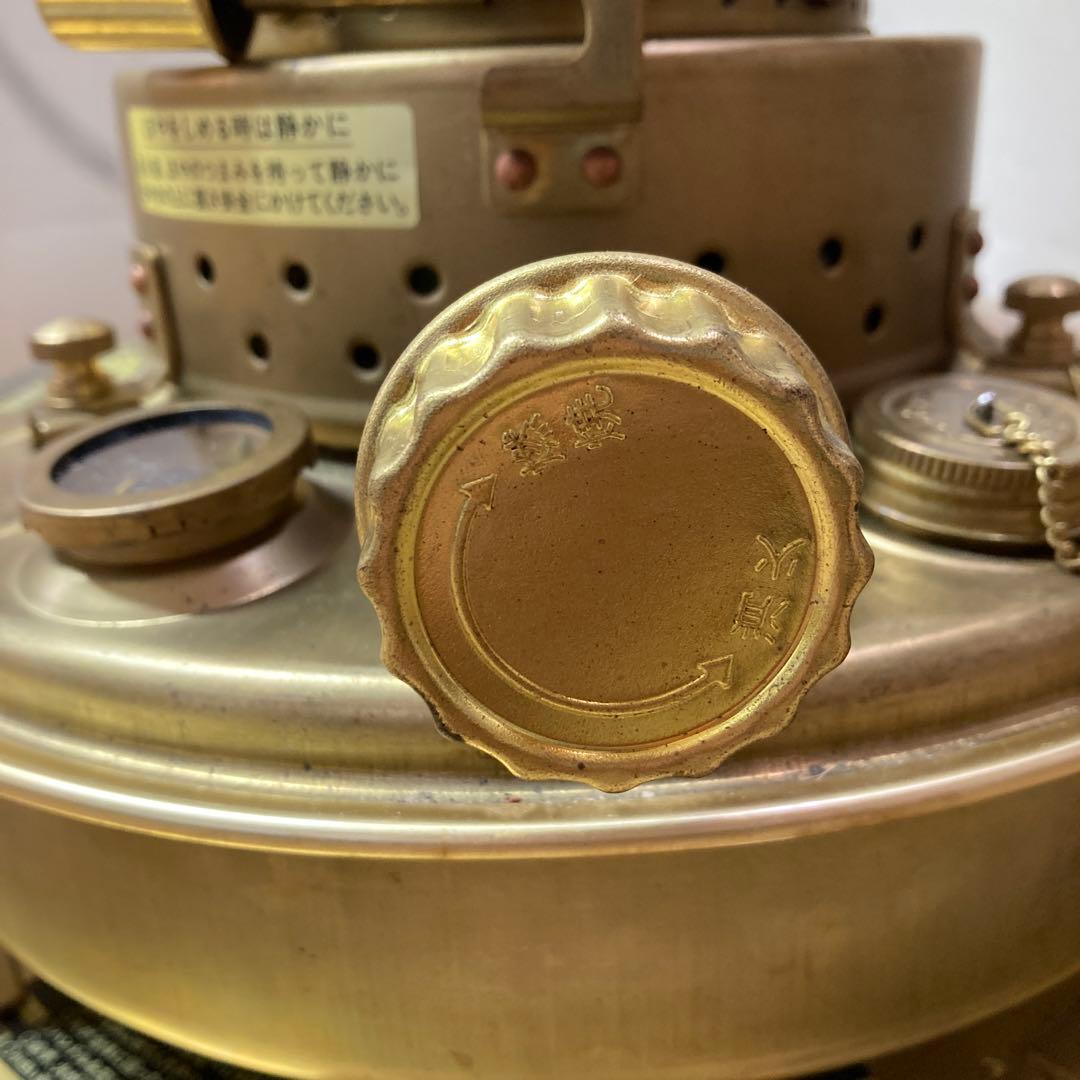 晴*読様 日本船燈 ニッセン IS-3DX フリージア 石油ストーブ 真鍮製