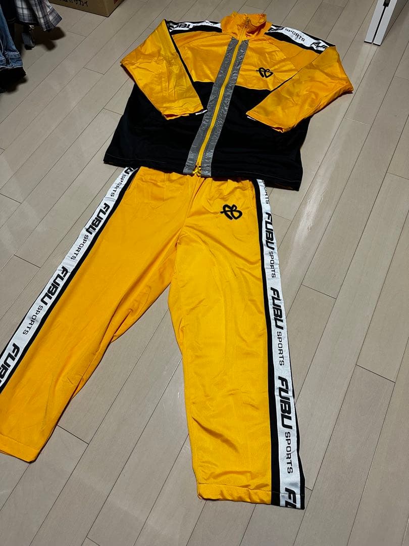 FUBU 90s hiphop B系 B-BOY セットアップジャージ 00s