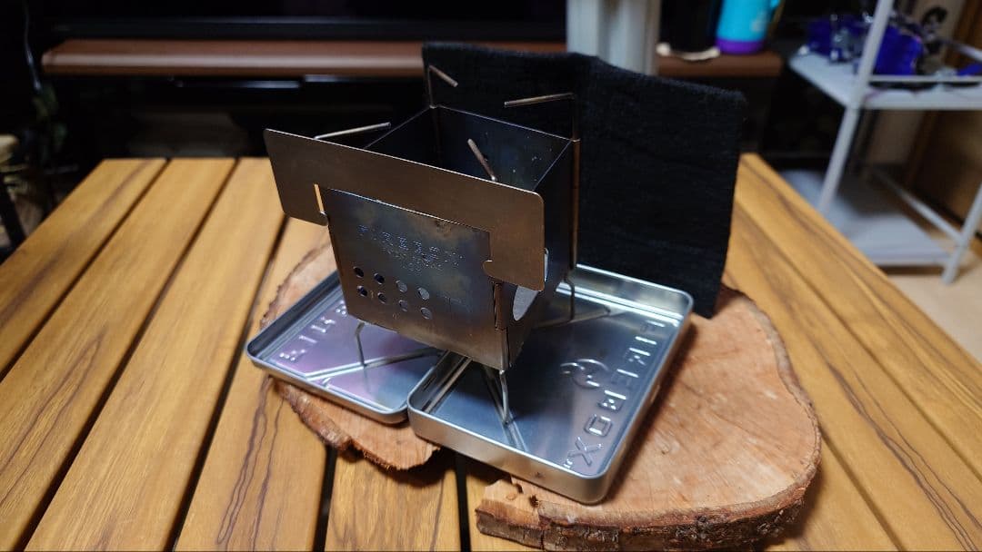FireBox Nano Stove Ti オプション付き