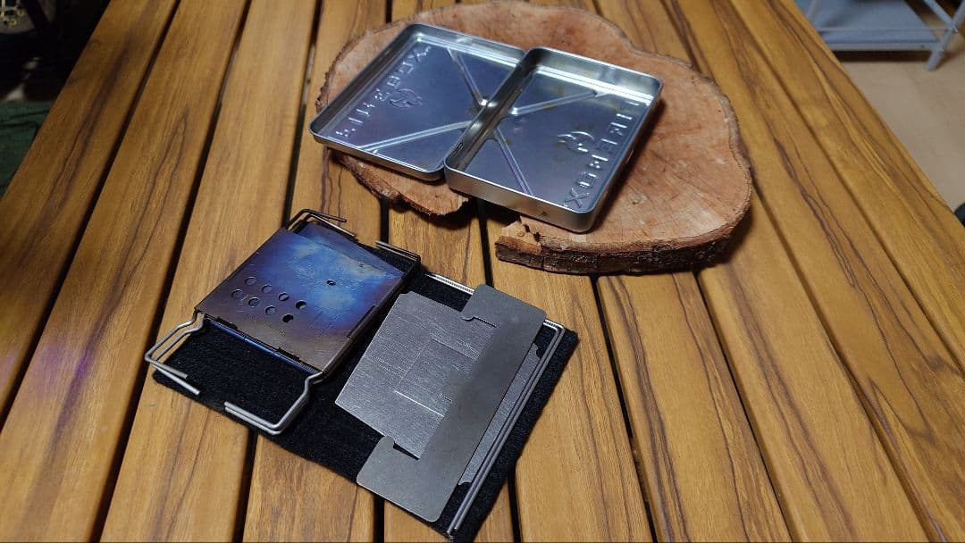 FireBox Nano Stove Ti オプション付き