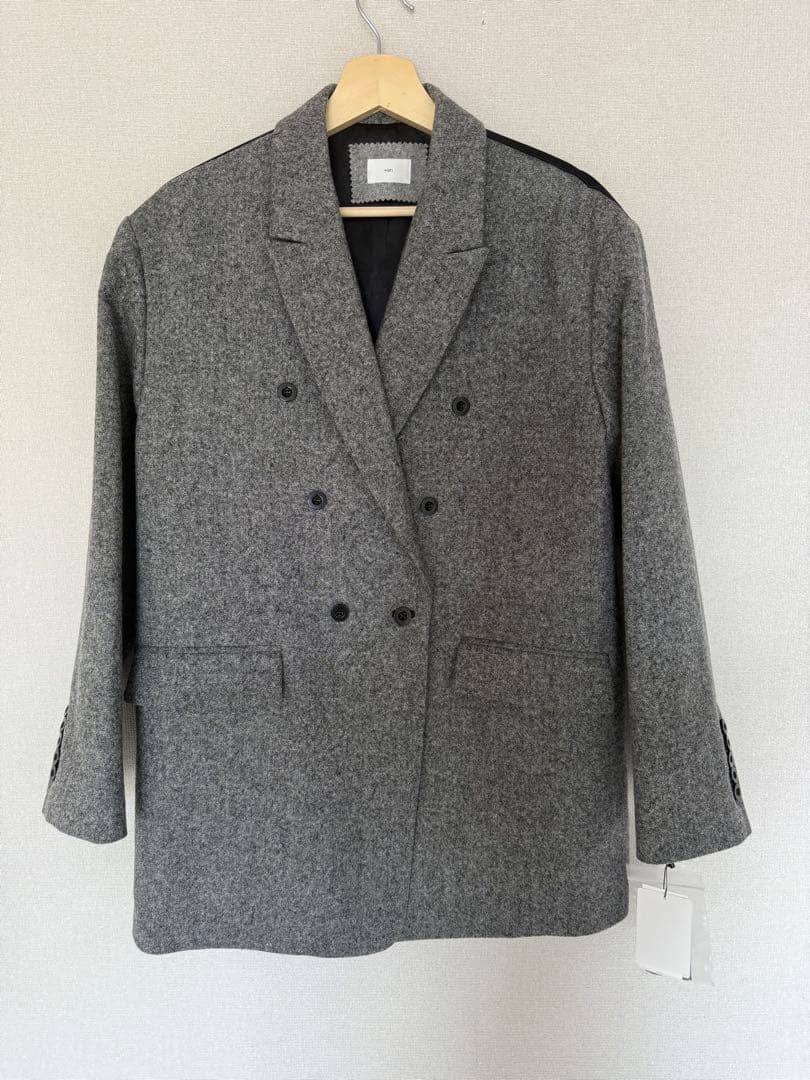 （未使用）エコウールツイードジャケット38【2025AW】