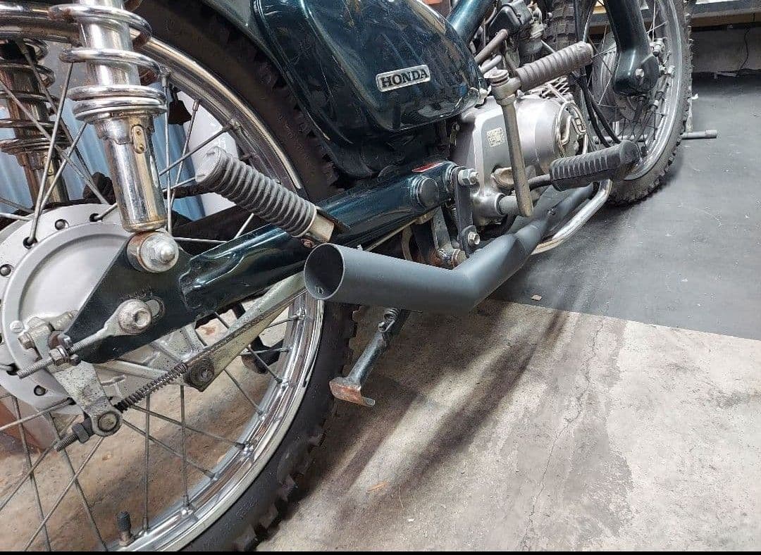 スーパーカブ　ワンオフマフラー　キャブ車専用　製作可能本数2本