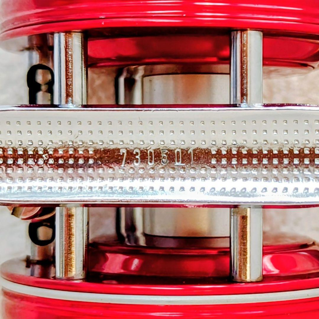 ABU Ambassadeur 5000 Red BigA パワハン 皮ケース付