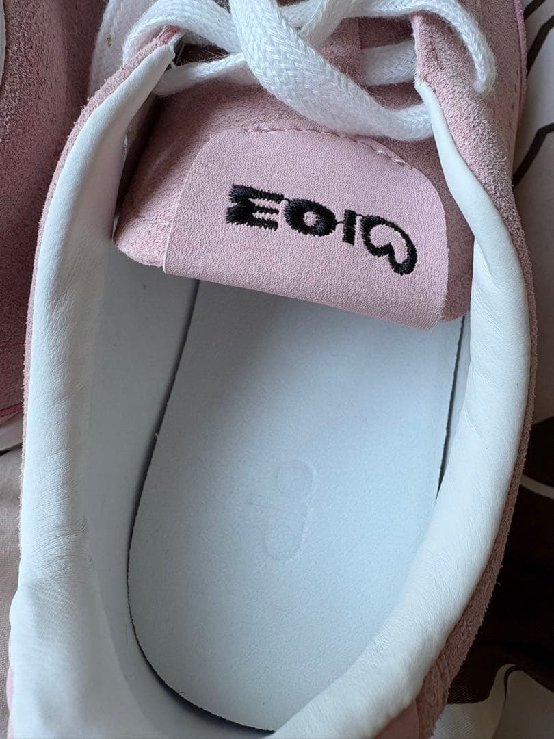 新品未使用alo ピンク スエード コラボスニーカー37