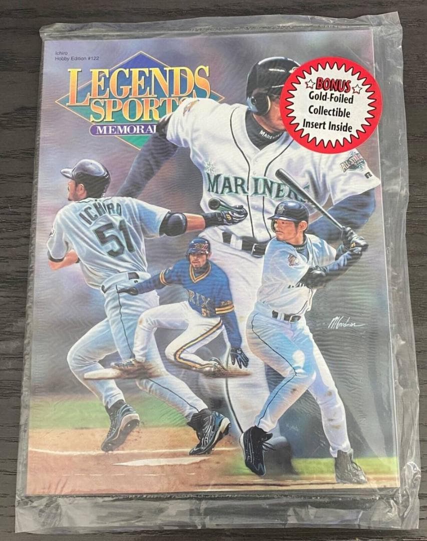 未開封 マリナーズ イチロー LEGENDS SPORTS 洋書 雑誌