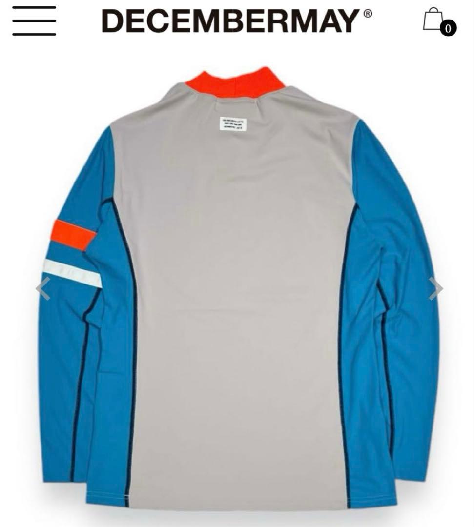 DECEMBERMAY 長袖モックネック