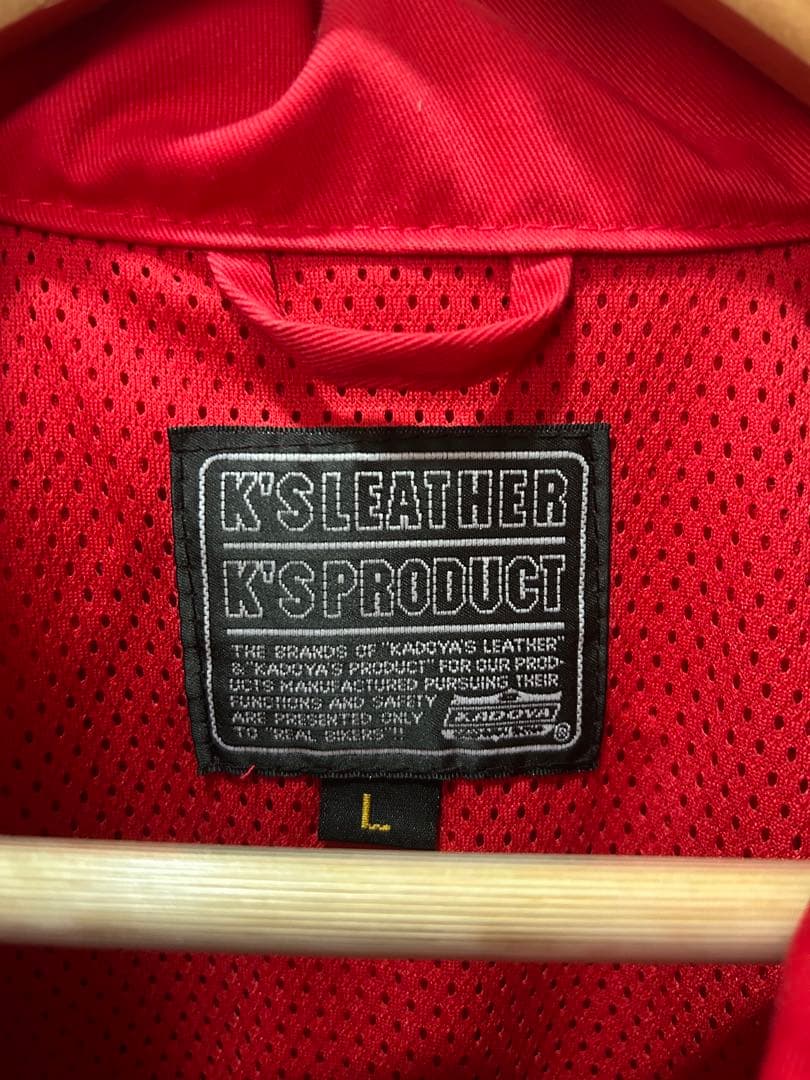 KADOYAジャケット　カドヤスイングトップ　赤　Lサイズ