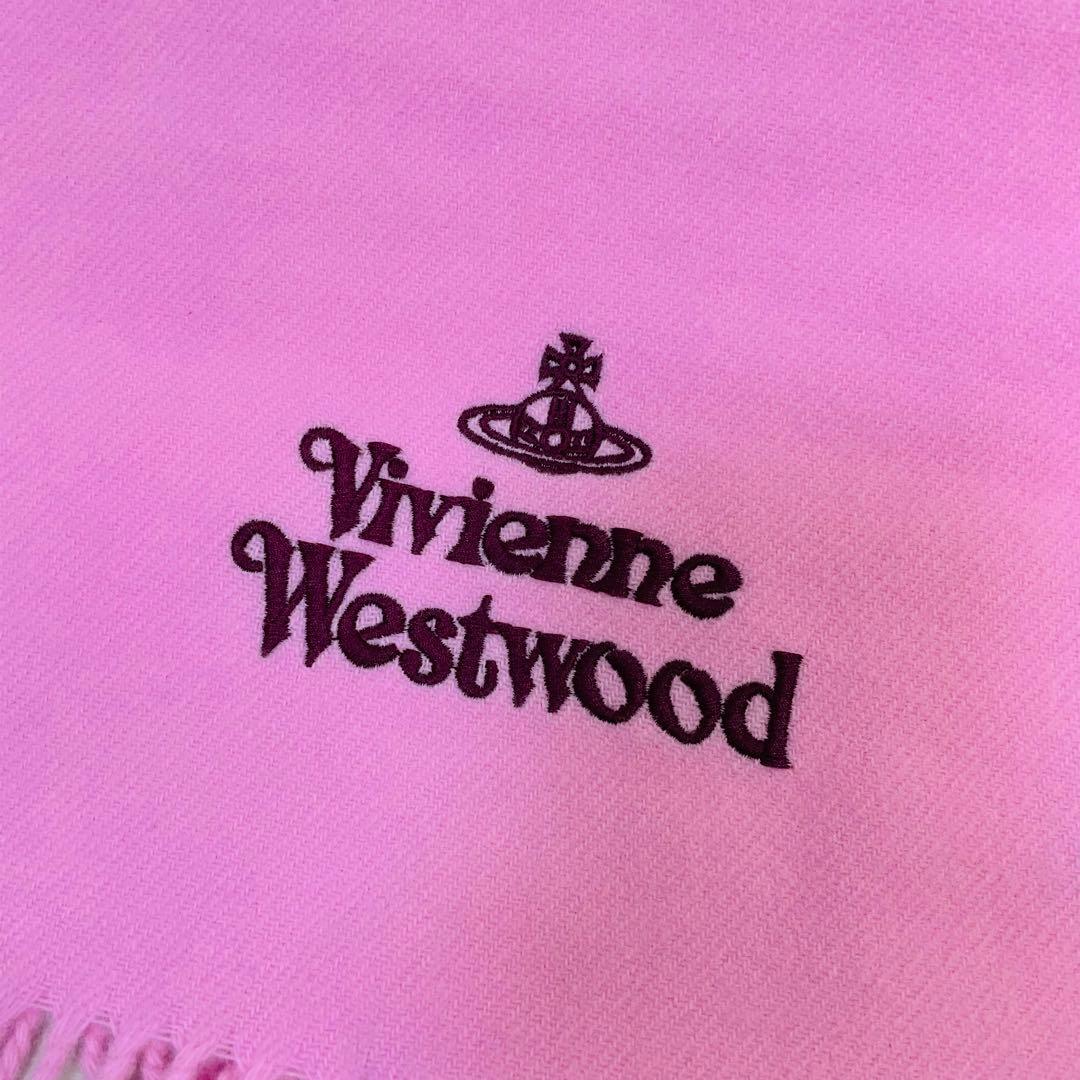 【新品】Vivienne Westwood マフラー　ピンク
