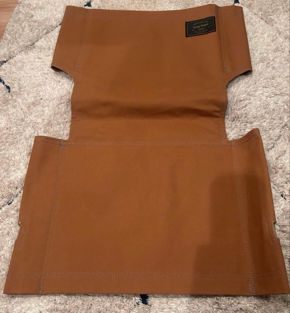 公式完売カラー　YURA座面　撥水帆布　キャメル　YURAGIOUTDOOR