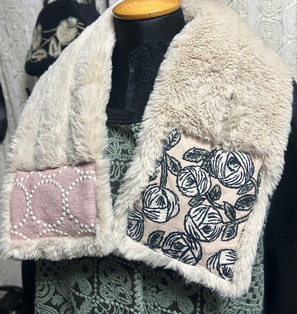 専用51228Aミナペルホネンハンドメイド差し込みマフラー