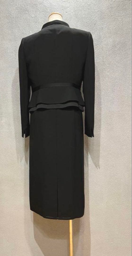 新品SOIR LES MUESブラックフォーマルアンサンブル11号慶弔両用