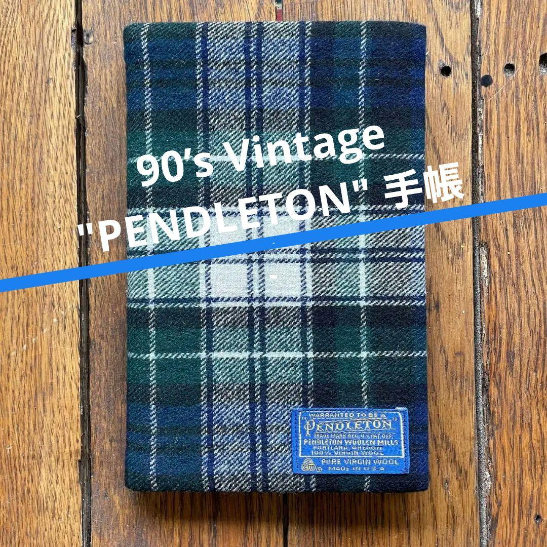 90’s Vintage PENDLETON 手帳 ペンドルトン