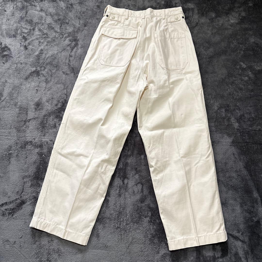 新品！アーバンリサーチ 別注 シオタ バックサテンUTILITYベイカーパンツ