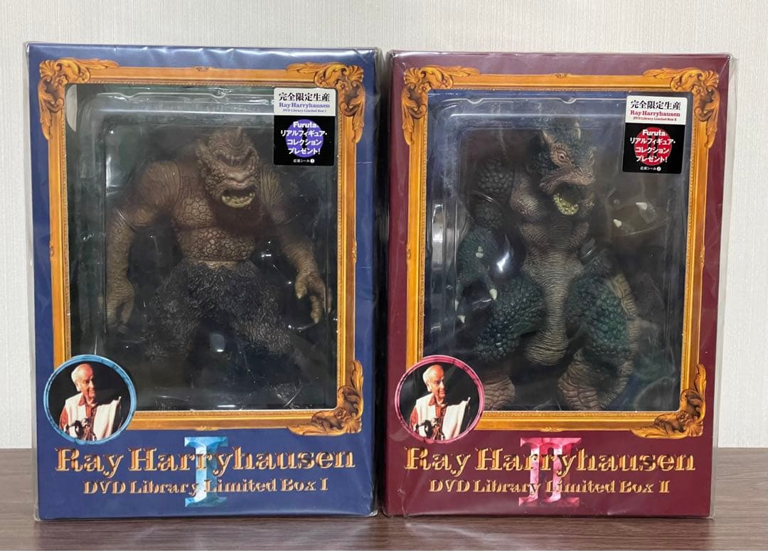 ★未開封新品！限定生産ハリーハウゼンDVDライブラリー2巻セット フィギュア付