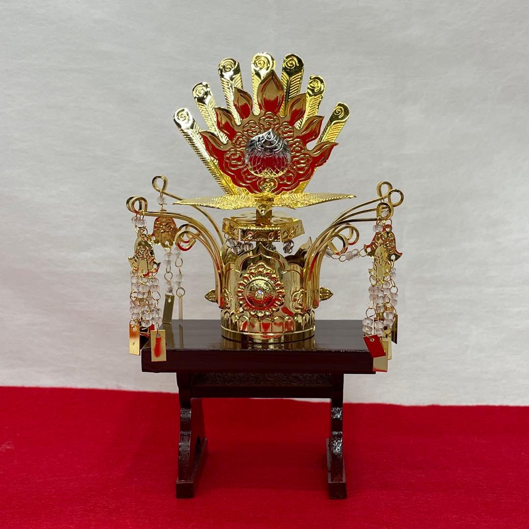 雛人形　桃の節句　極大特製天冠弥栄