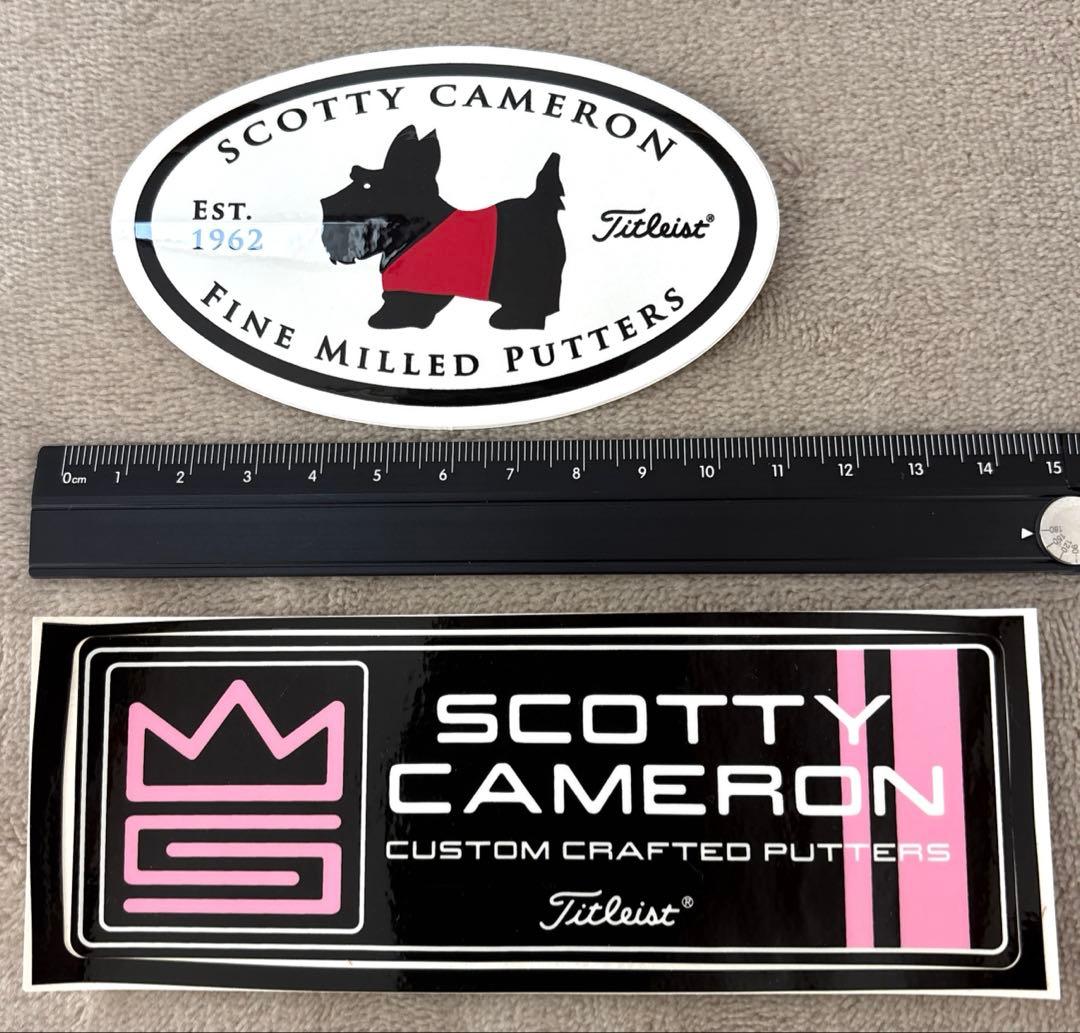 Scotty Cameronピボットツール＆ヴィンテージステッカー2種セット