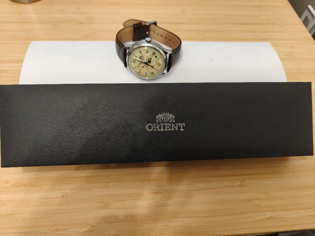 ORIENT RN-AK0803Y バンビーノ サン&ムーン