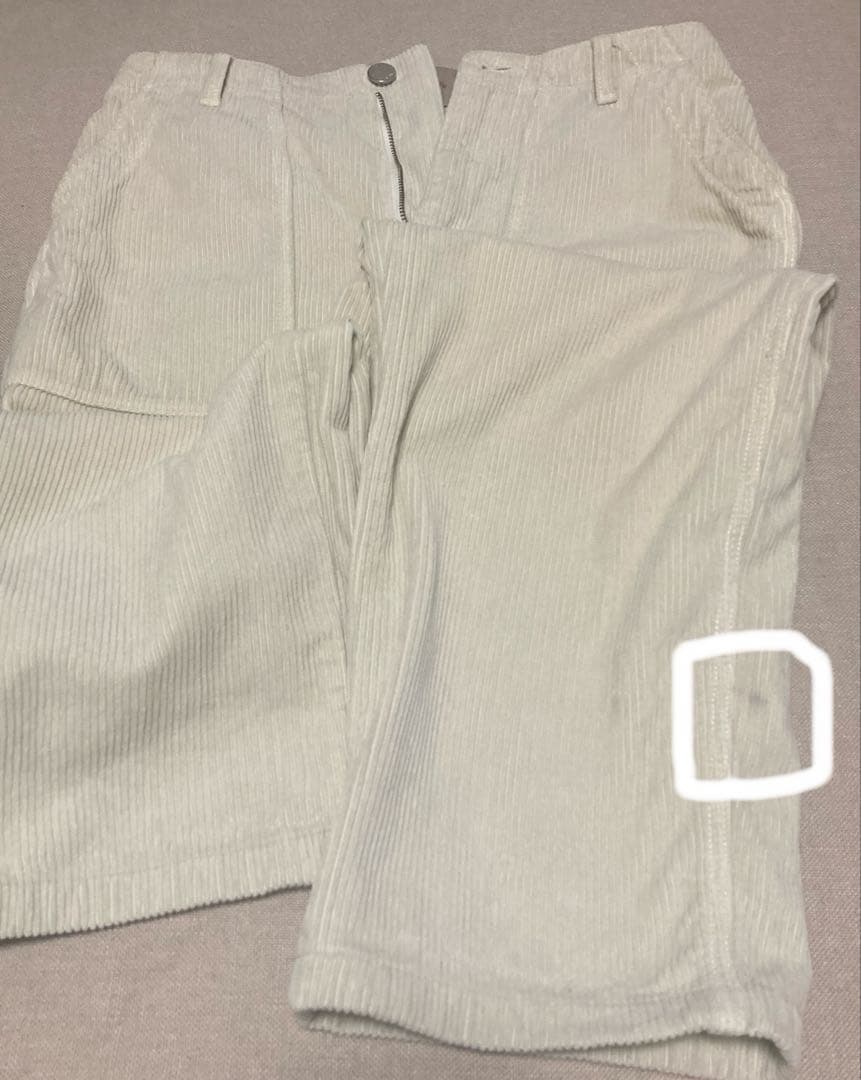 栗*子様 【THE SHISIHIKUI】CORDUROY BAKERサイズ34