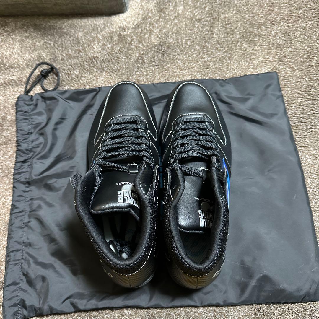 超美品✨BEMOLO ブラック ハイカットシューズ 27cm （新品✨）