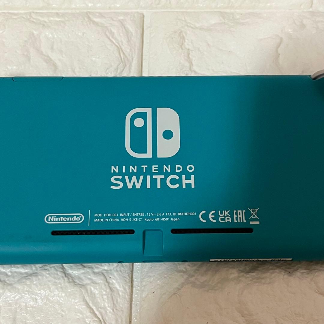 Nintendo Switch Lite ターコイズ　本体 ACアダプター付き