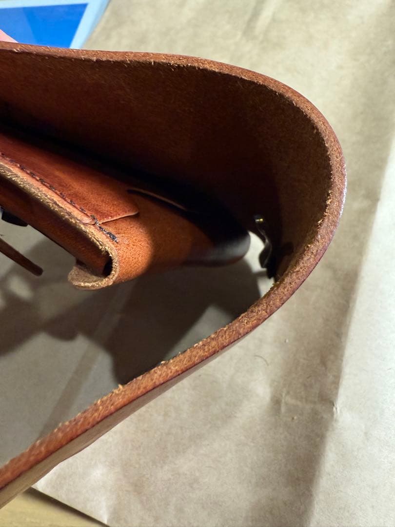 池之端銀革店　Haru イタリアンレザー 2つ折りウォレット