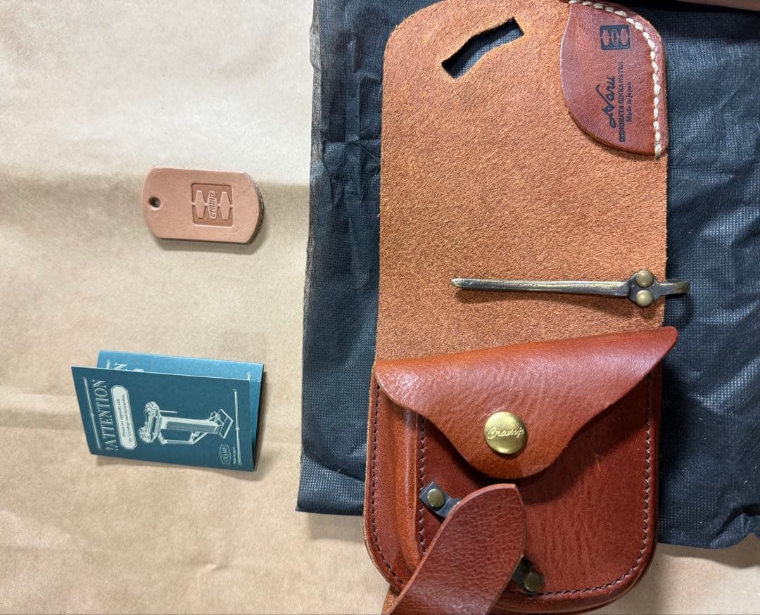 池之端銀革店　Haru イタリアンレザー 2つ折りウォレット