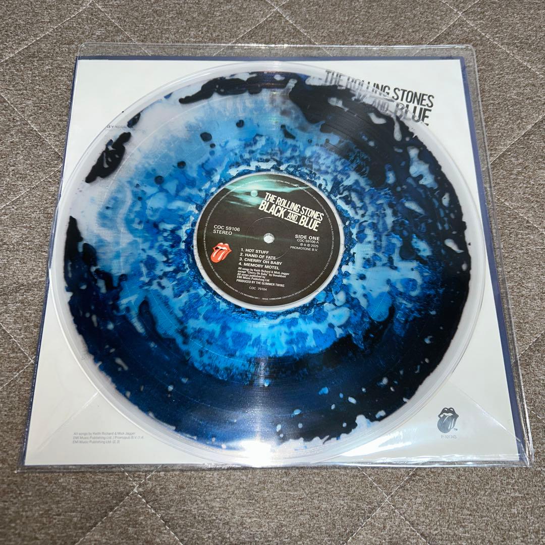 The Rolling Stones 限定LP Black and Blue