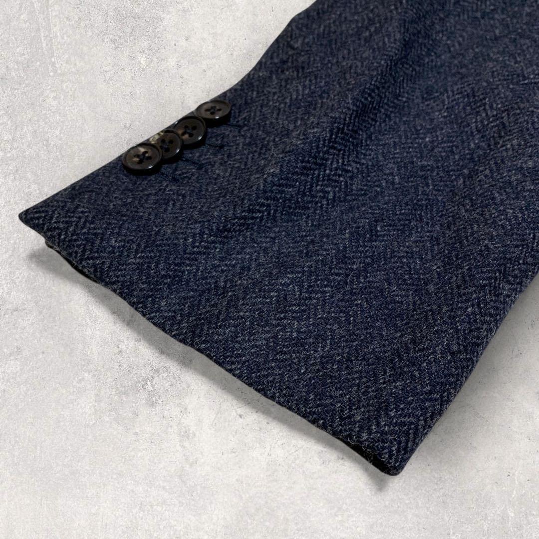 ブレイザーズバンク　３ピース　セットアップ　ムーン生地へリンボンツイード