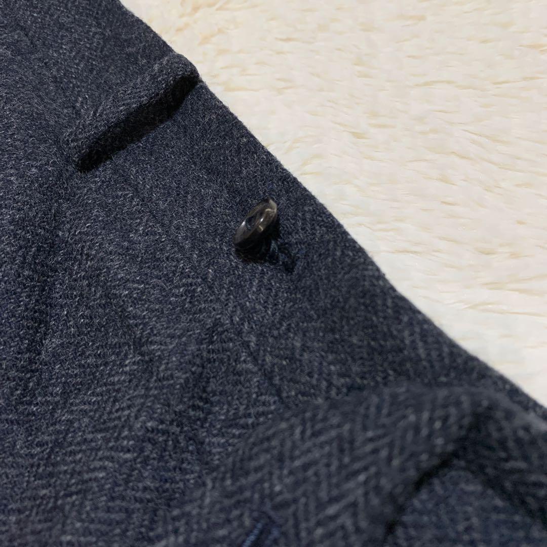 ブレイザーズバンク　３ピース　セットアップ　ムーン生地へリンボンツイード